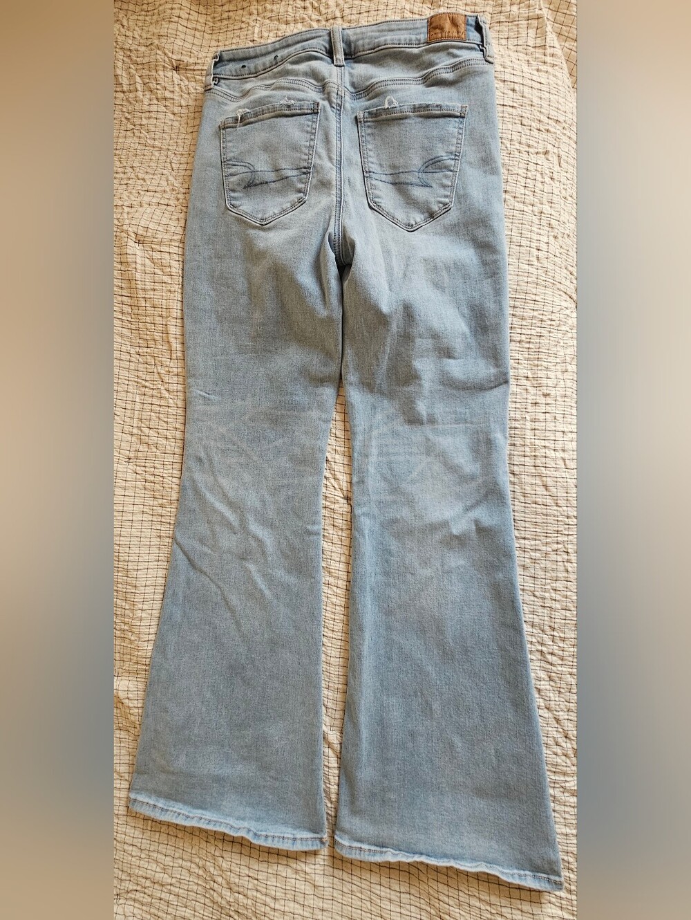 American Eagle Flare Jeans 8 Regular - Picture 6 of 6
